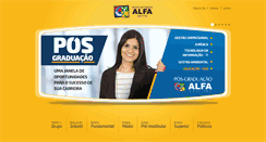 Desktop Screenshot of alfaumuarama.com.br